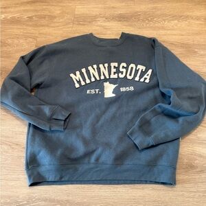 Minnesota Navy Blue Sweater